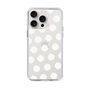 Slim Protection Case［ Original - Favorite Color Polka Dots - White ］