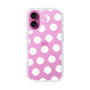 Slim Protection Case［ Original - Favorite Color Polka Dots - White ］