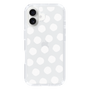 Slim Protection Case［ Original - Favorite Color Polka Dots - White ］