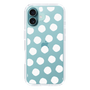 Slim Protection Case［ Original - Favorite Color Polka Dots - White ］