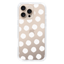 Slim Protection Case［ Original - Favorite Color Polka Dots - White ］