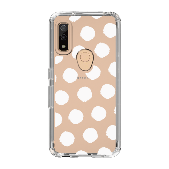 Slim Protection Case［ Original - Favorite Color Polka Dots - White ］