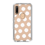 Slim Protection Case［ Original - Favorite Color Polka Dots - White ］