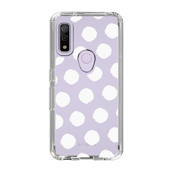 Slim Protection Case［ Original - Favorite Color Polka Dots - White ］