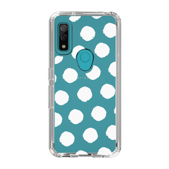 Slim Protection Case［ Original - Favorite Color Polka Dots - White ］