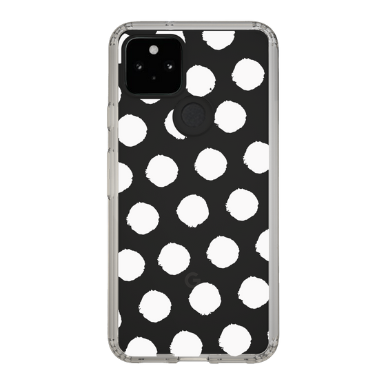 Slim Protection Case［ Original - Favorite Color Polka Dots - White ］