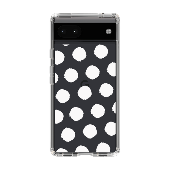 Slim Protection Case［ Original - Favorite Color Polka Dots - White ］