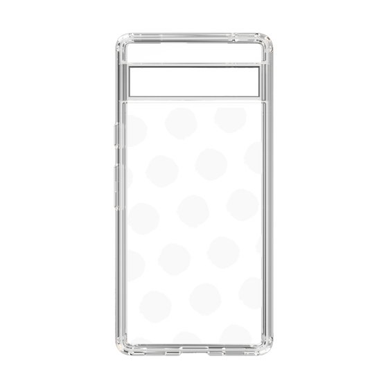 Slim Protection Case［ Original - Favorite Color Polka Dots - White ］