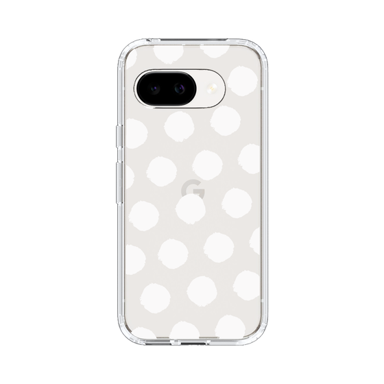 Slim Protection Case［ Original - Favorite Color Polka Dots - White ］