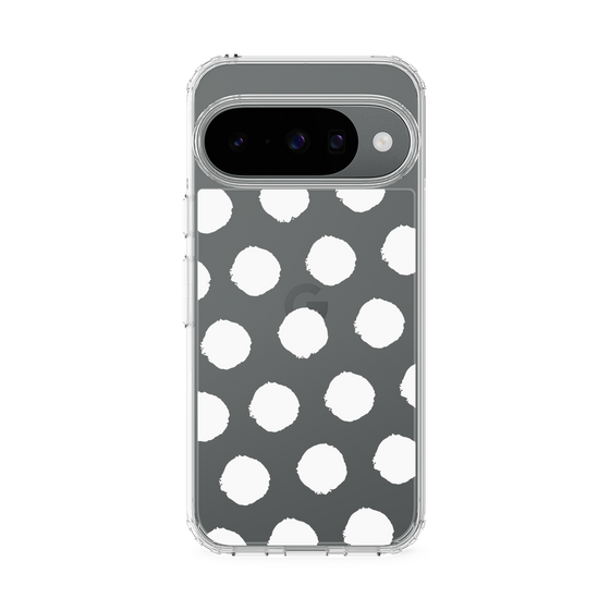 Slim Protection Case［ Original - Favorite Color Polka Dots - White ］