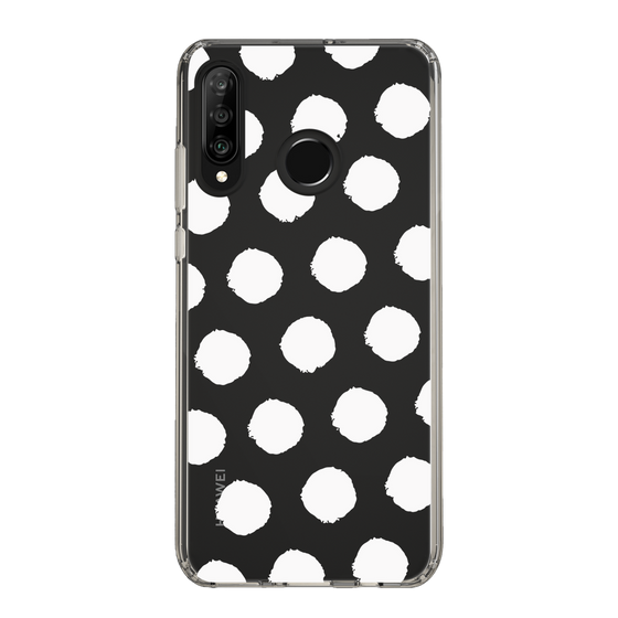 Slim Protection Case［ Original - Favorite Color Polka Dots - White ］