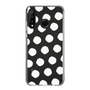 Slim Protection Case［ Original - Favorite Color Polka Dots - White ］