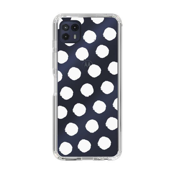 Slim Protection Case［ Original - Favorite Color Polka Dots - White ］