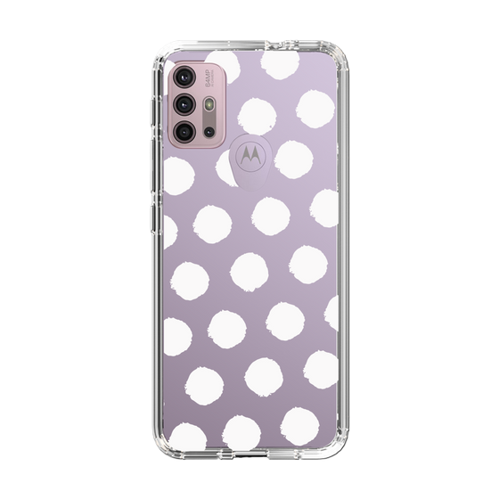 Slim Protection Case［ Original - Favorite Color Polka Dots - White ］