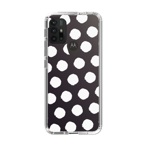 Slim Protection Case［ Original - Favorite Color Polka Dots - White ］