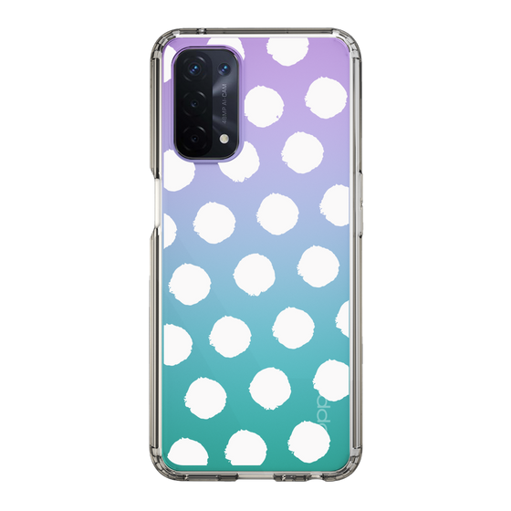 Slim Protection Case［ Original - Favorite Color Polka Dots - White ］