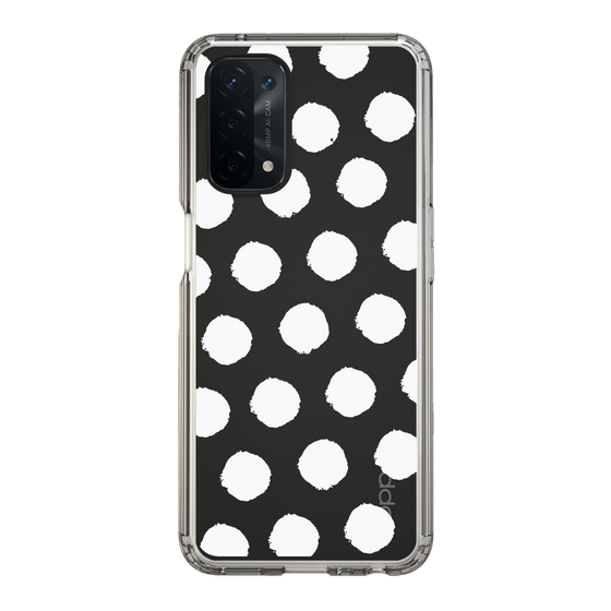 Slim Protection Case［ Original - Favorite Color Polka Dots - White ］