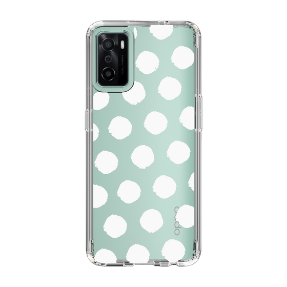 Slim Protection Case［ Original - Favorite Color Polka Dots - White ］