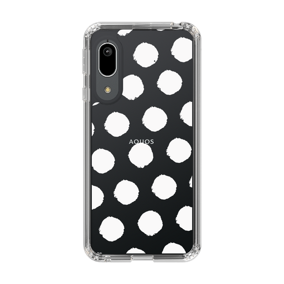 Slim Protection Case［ Original - Favorite Color Polka Dots - White ］