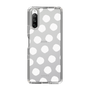 Slim Protection Case［ Original - Favorite Color Polka Dots - White ］