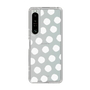 Slim Protection Case［ Original - Favorite Color Polka Dots - White ］