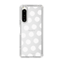 Slim Protection Case［ Original - Favorite Color Polka Dots - White ］