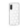 Slim Protection Case［ Original - Favorite Color Polka Dots - White ］