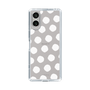 Slim Protection Case［ Original - Favorite Color Polka Dots - White ］
