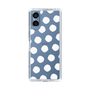 Slim Protection Case［ Original - Favorite Color Polka Dots - White ］