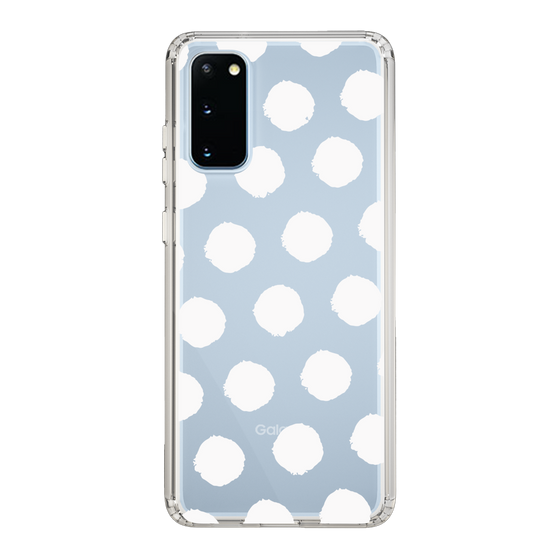 Slim Protection Case［ Original - Favorite Color Polka Dots - White ］