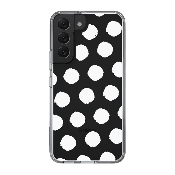 Slim Protection Case［ Original - Favorite Color Polka Dots - White ］