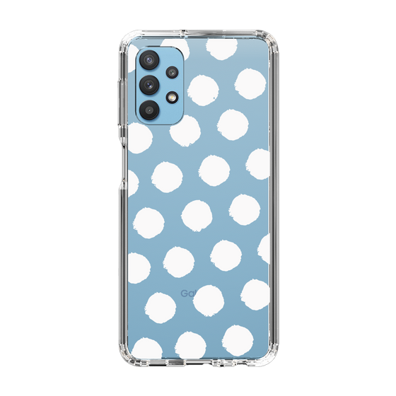 Slim Protection Case［ Original - Favorite Color Polka Dots - White ］