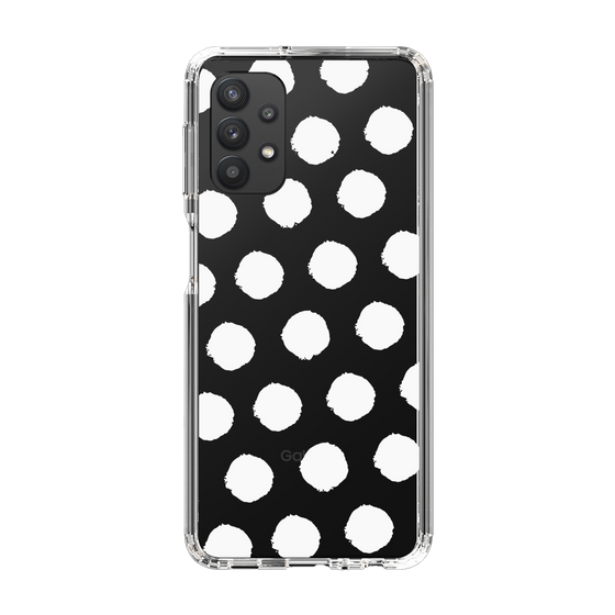 Slim Protection Case［ Original - Favorite Color Polka Dots - White ］