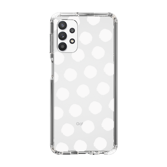 Slim Protection Case［ Original - Favorite Color Polka Dots - White ］