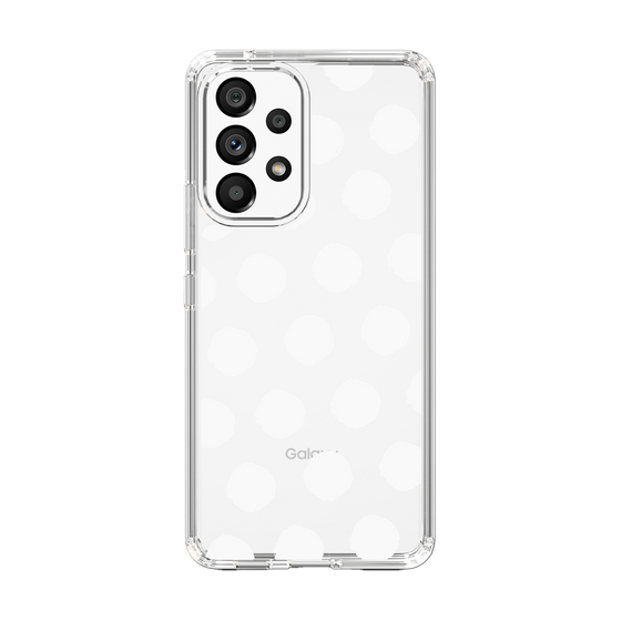 Slim Protection Case［ Original - Favorite Color Polka Dots - White ］