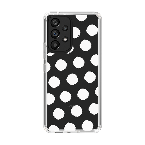 Slim Protection Case［ Original - Favorite Color Polka Dots - White ］