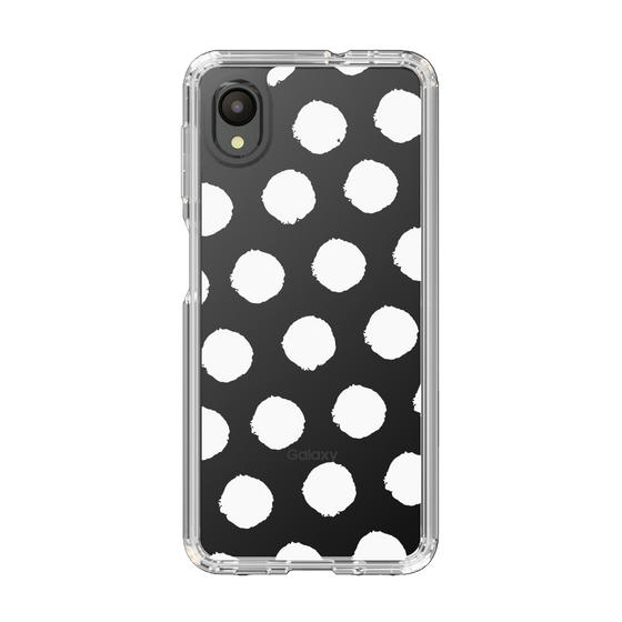 Slim Protection Case［ Original - Favorite Color Polka Dots - White ］
