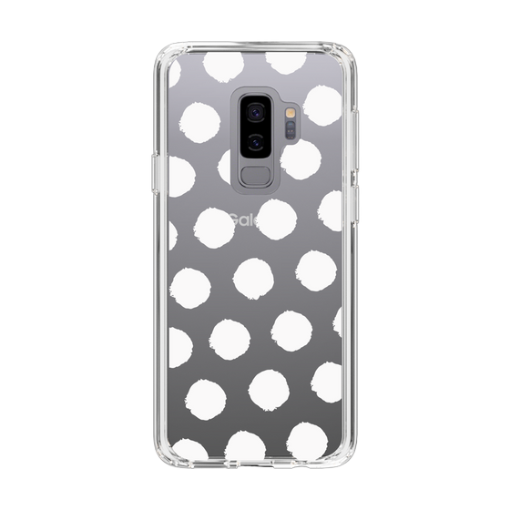 Slim Protection Case［ Original - Favorite Color Polka Dots - White ］