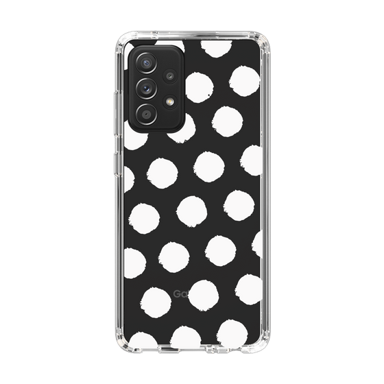 Slim Protection Case［ Original - Favorite Color Polka Dots - White ］