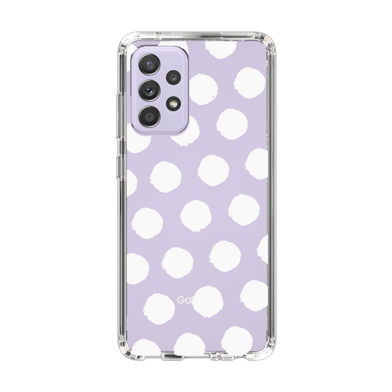 Slim Protection Case［ Original - Favorite Color Polka Dots - White ］