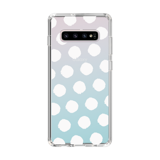 Slim Protection Case［ Original - Favorite Color Polka Dots - White ］