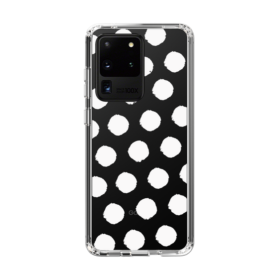 Slim Protection Case［ Original - Favorite Color Polka Dots - White ］