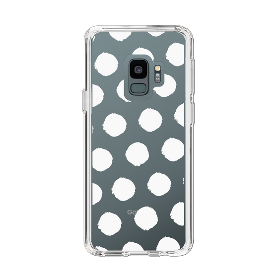 Slim Protection Case［ Original - Favorite Color Polka Dots - White ］