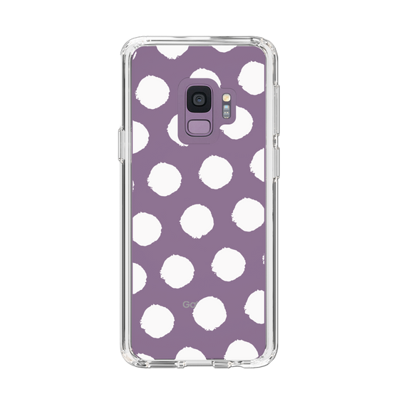 Slim Protection Case［ Original - Favorite Color Polka Dots - White ］