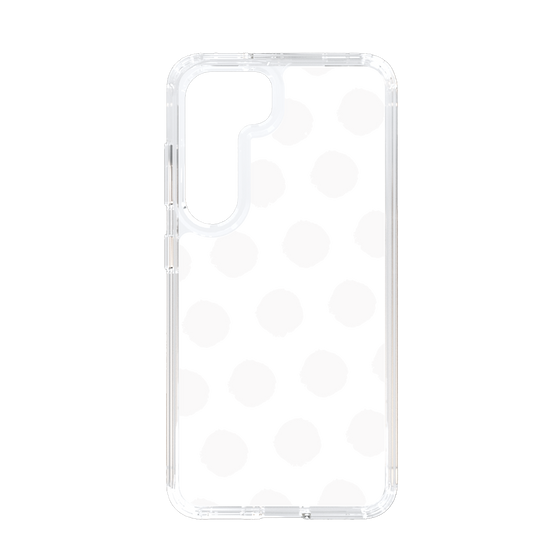 Slim Protection Case［ Original - Favorite Color Polka Dots - White ］