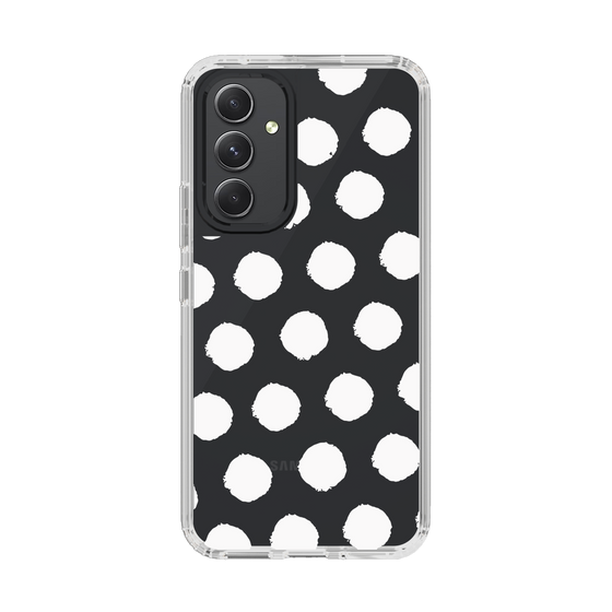 Slim Protection Case［ Original - Favorite Color Polka Dots - White ］