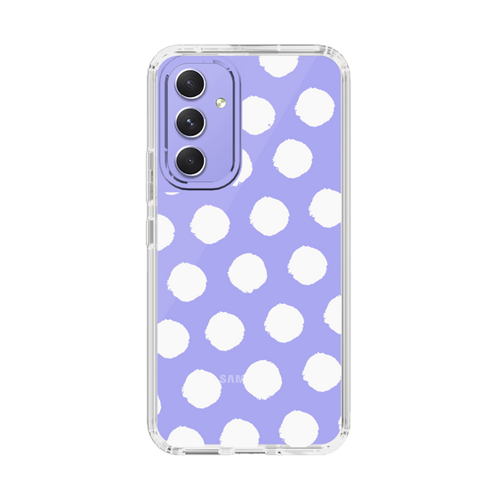 Slim Protection Case［ Original - Favorite Color Polka Dots - White ］