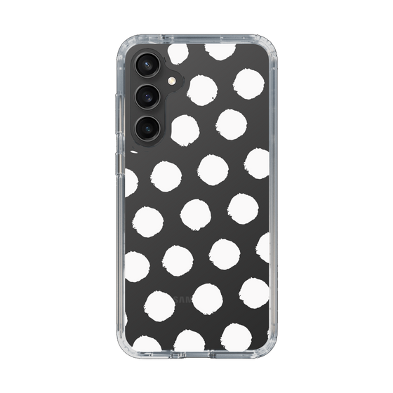 Slim Protection Case［ Original - Favorite Color Polka Dots - White ］