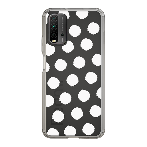 Slim Protection Case［ Original - Favorite Color Polka Dots - White ］