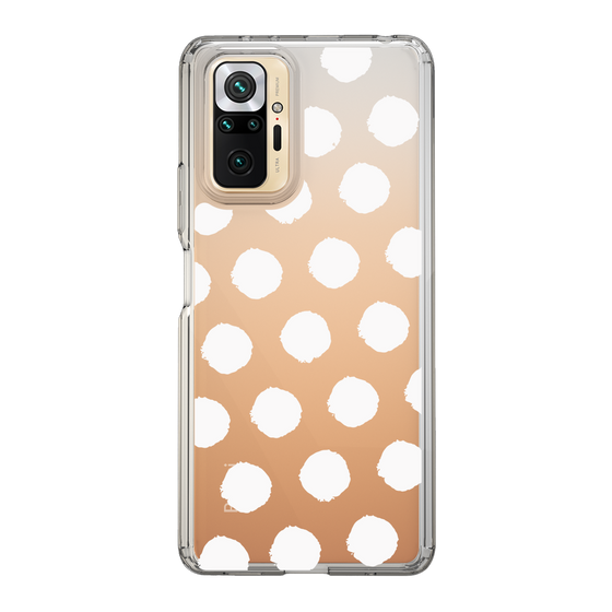 Slim Protection Case［ Original - Favorite Color Polka Dots - White ］